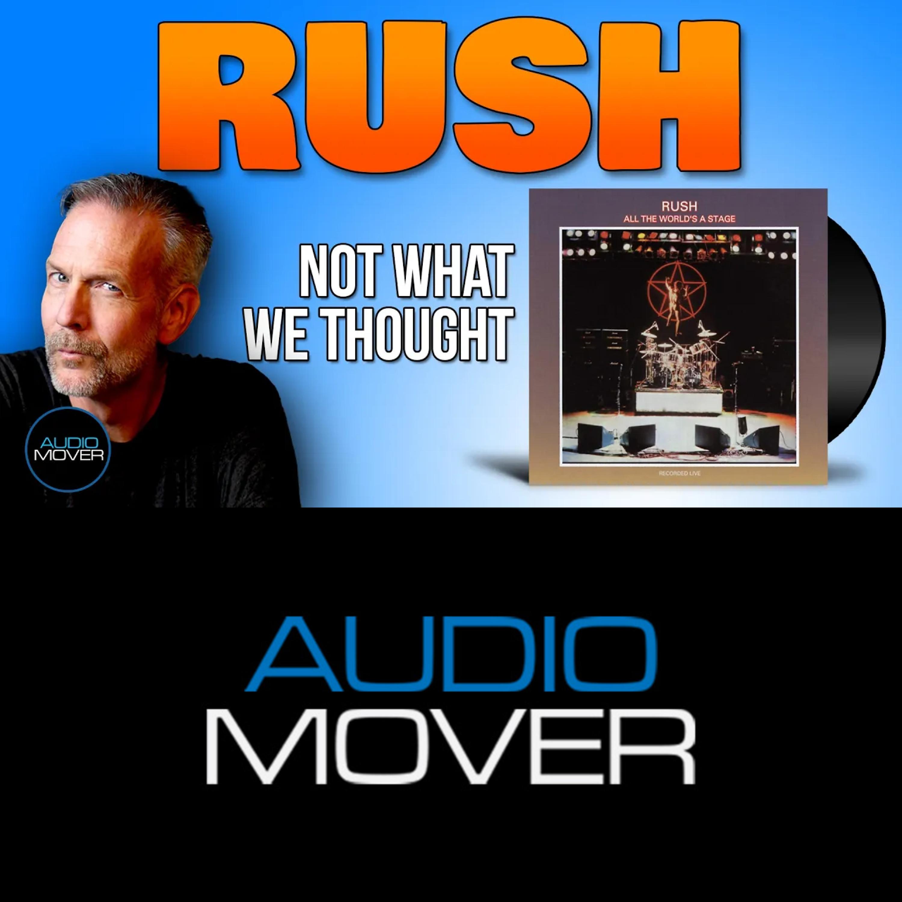 #485 - RUSH - MIND BLOWN! Strange Details You Never Noticed - All the World's a Stage episode artwork